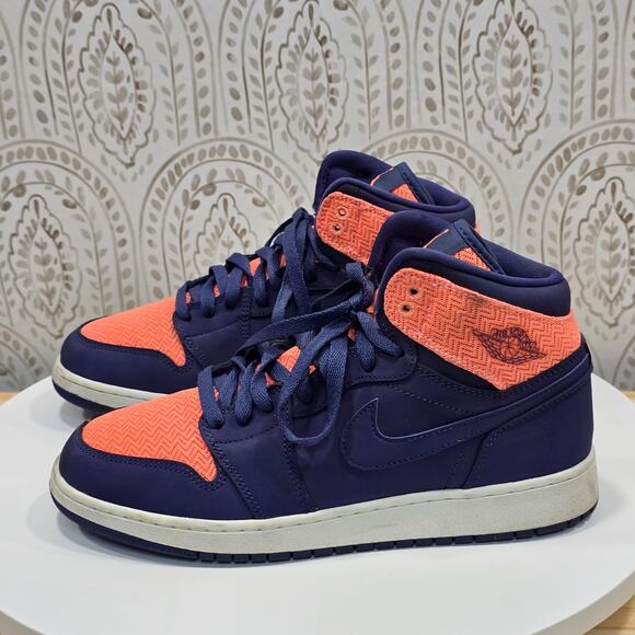 Air Jordan 1 Retro High GG Dark Purple Dust Atomic Pink 332148-500 sz 8.5Y 10W - Picture 13 of 16